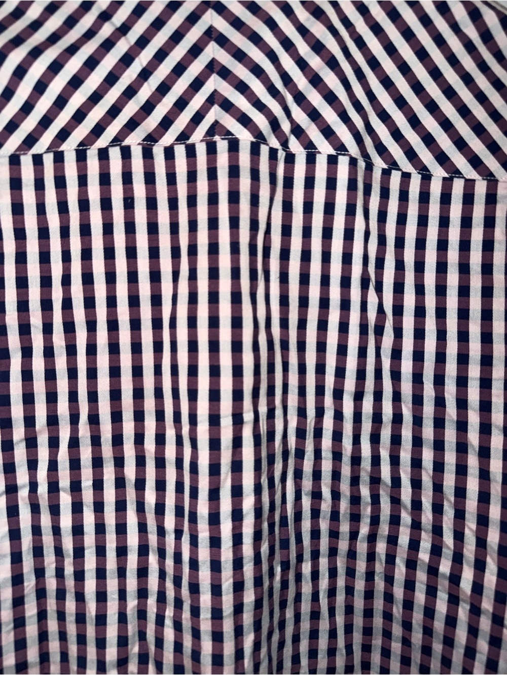 Johnston & Murphy Pink and Navy Gingham Dress Shirt - Picture 4 of 4